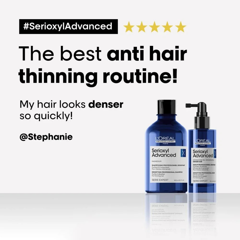 L'Oreal Professionnel Serie Expert Serioxyl Advanced Densifying Purifier & Bodifier Shampoo 300ml