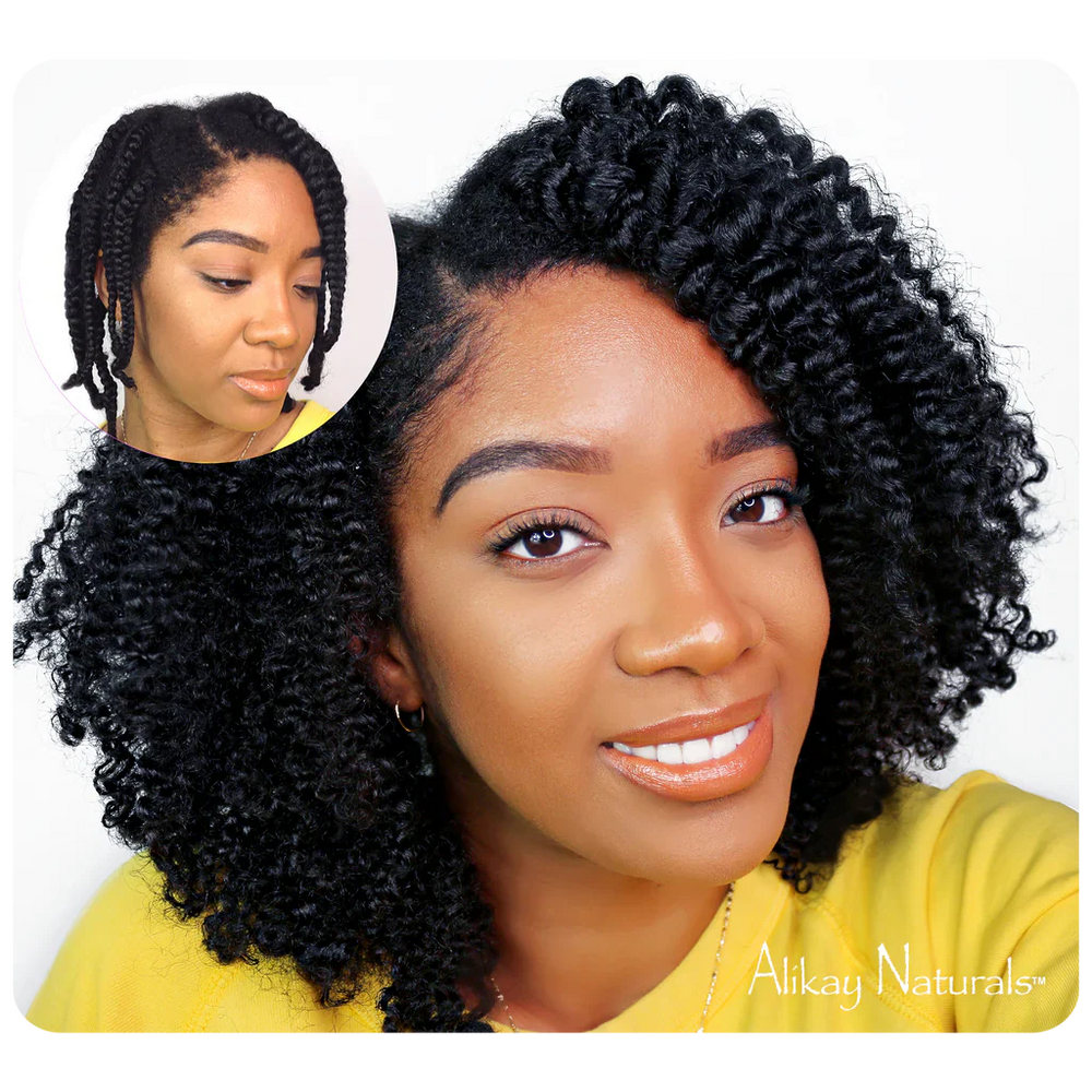 Alikay Naturals Lemongrass Super Twisting Butter For Styling & Moisture 227g/8oz