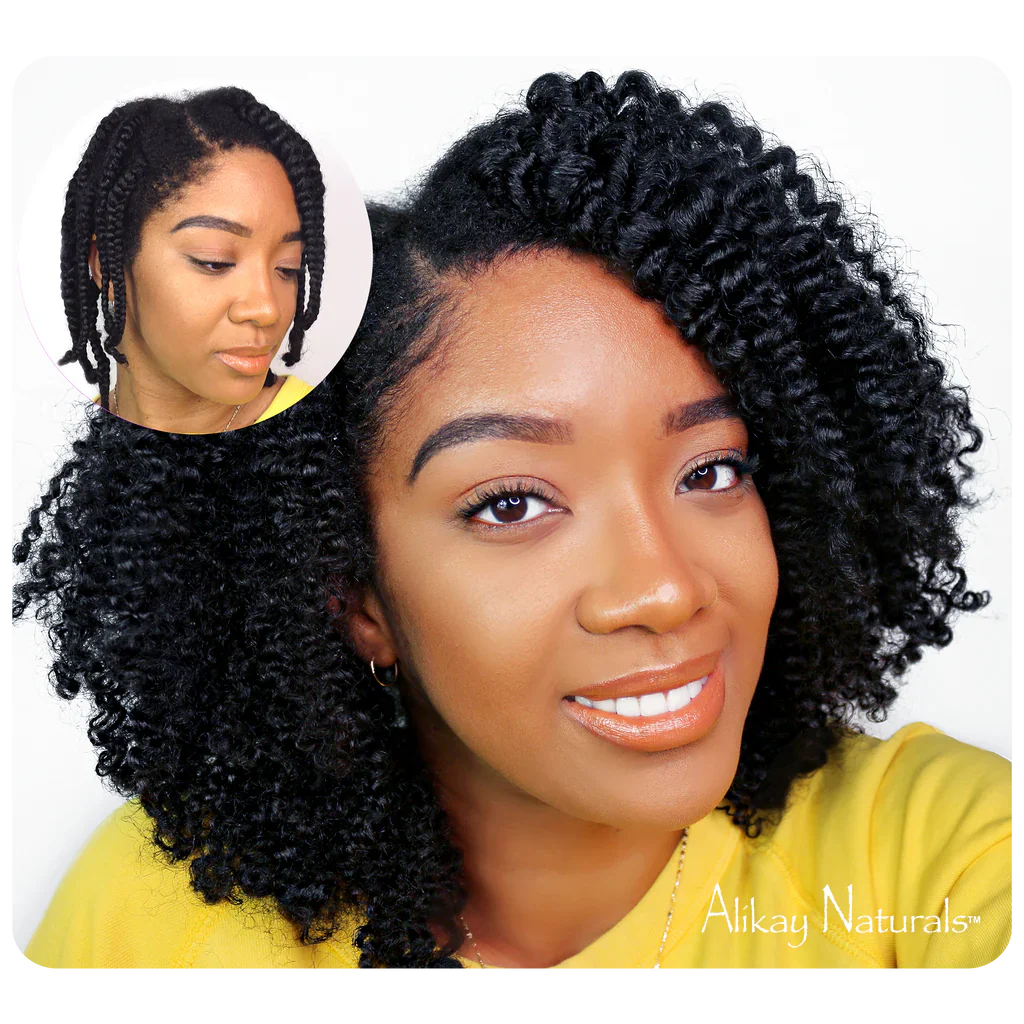 Alikay Naturals Lemongrass Super Twisting Butter For Styling & Moisture 227g/8oz