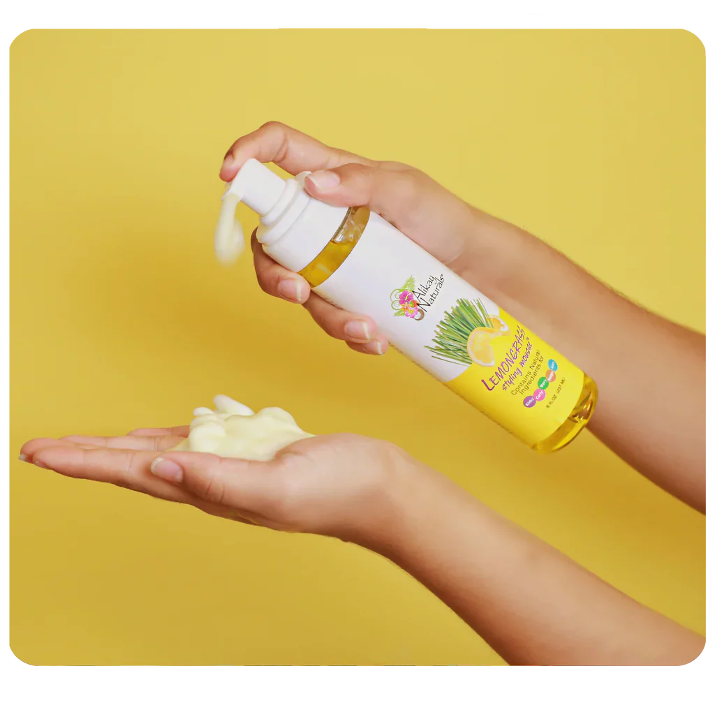Alikay Naturals Lemongrass Styling Mousse 237ml/8oz