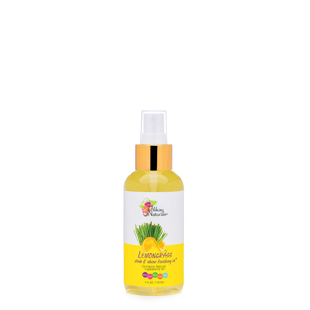Alikay Naturals Lemongrass Sleek & Shine Finishing Oil 118ml/4oz