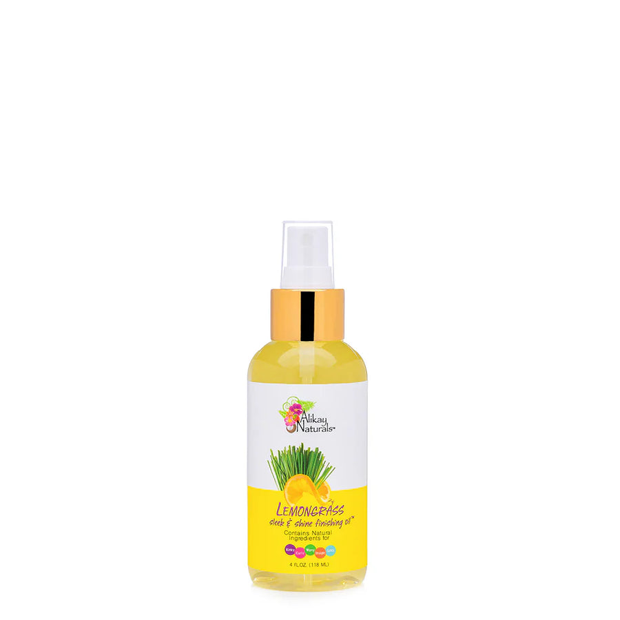 Alikay Naturals Lemongrass Sleek & Shine Finishing Oil 118ml/4oz