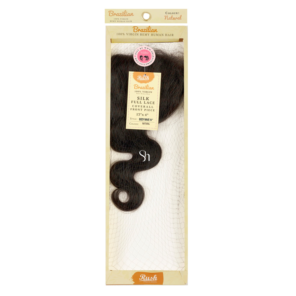 RUSH Temptation 100% Virgin Brazilian Full HD Frontal Ear to Ear 13"x4" Body Wave