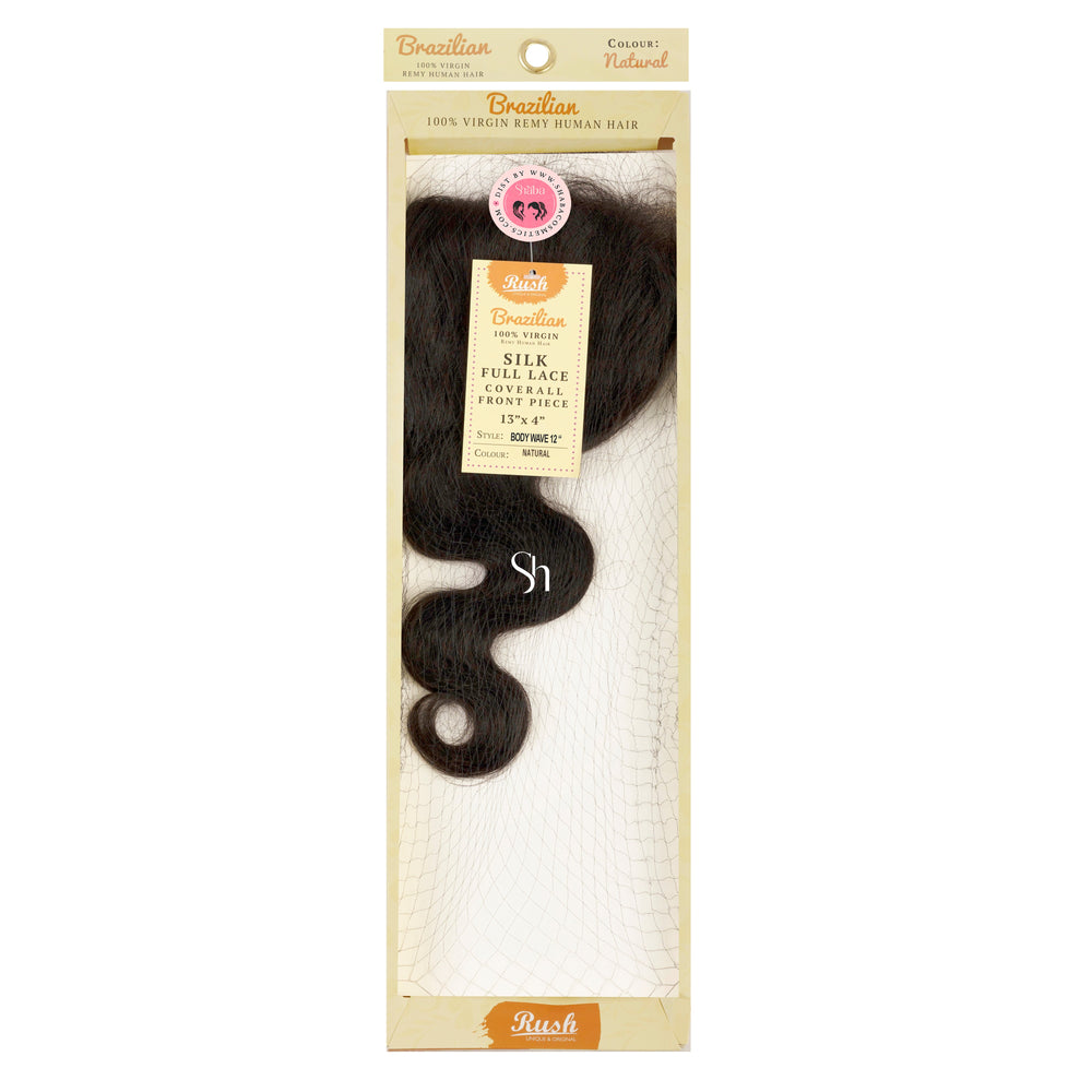 RUSH Temptation 100% Virgin Brazilian Full HD Frontal Ear to Ear 13"x4" Body Wave