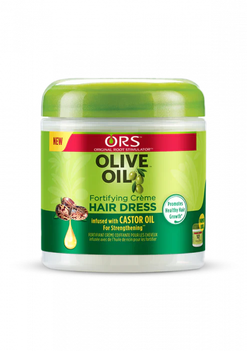 ORS Olive Oil Fortifying Crème Hair Dress – Castor Oil 170g