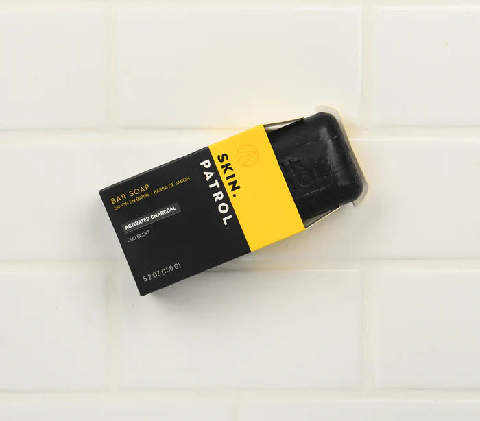 Bump Patrol Activated Charcoal Bar Soap 150g