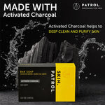Bump Patrol Activated Charcoal Bar Soap 150g