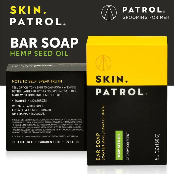 Bump Patrol Hemp Seed Oil Bar Soap 150g