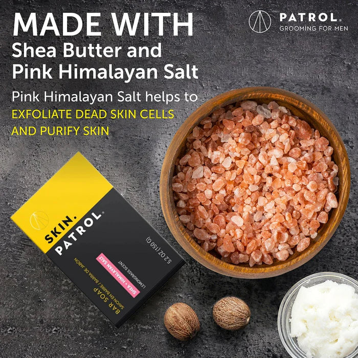 Bump Patrol Pink Salt & Shea Butter Soap 150g