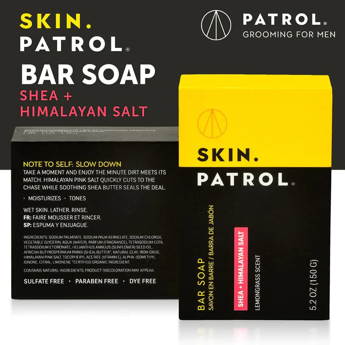 Bump Patrol Pink Salt & Shea Butter Soap 150g