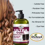 Difeel Ultra Curl with Argan & Shea Butter Curl Boosting Conditioner 12oz