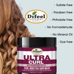 Difeel Ultra Curl with Argan & Shea Butter Curl Boosting Hair Mask