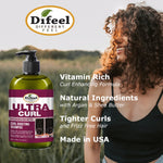 Difeel Ultra Curl with Argan & Shea Butter Curl Boosting Conditioner 12oz