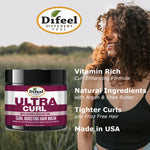 Difeel Ultra Curl with Argan & Shea Butter Curl Boosting Hair Mask