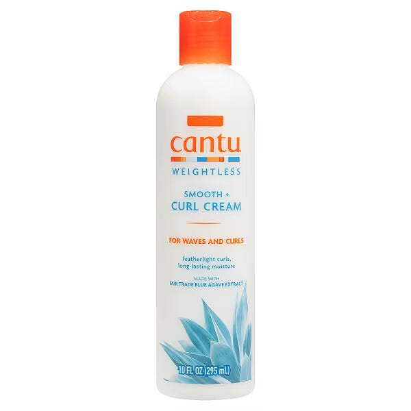 Cantu Weightless Smooth + Curl Cream 295ml/10oz