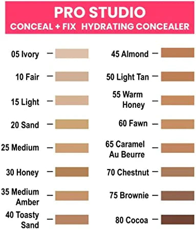BF Beauty Forever Pro Studio, Conceal & Fix Contour Concealer 12ml
