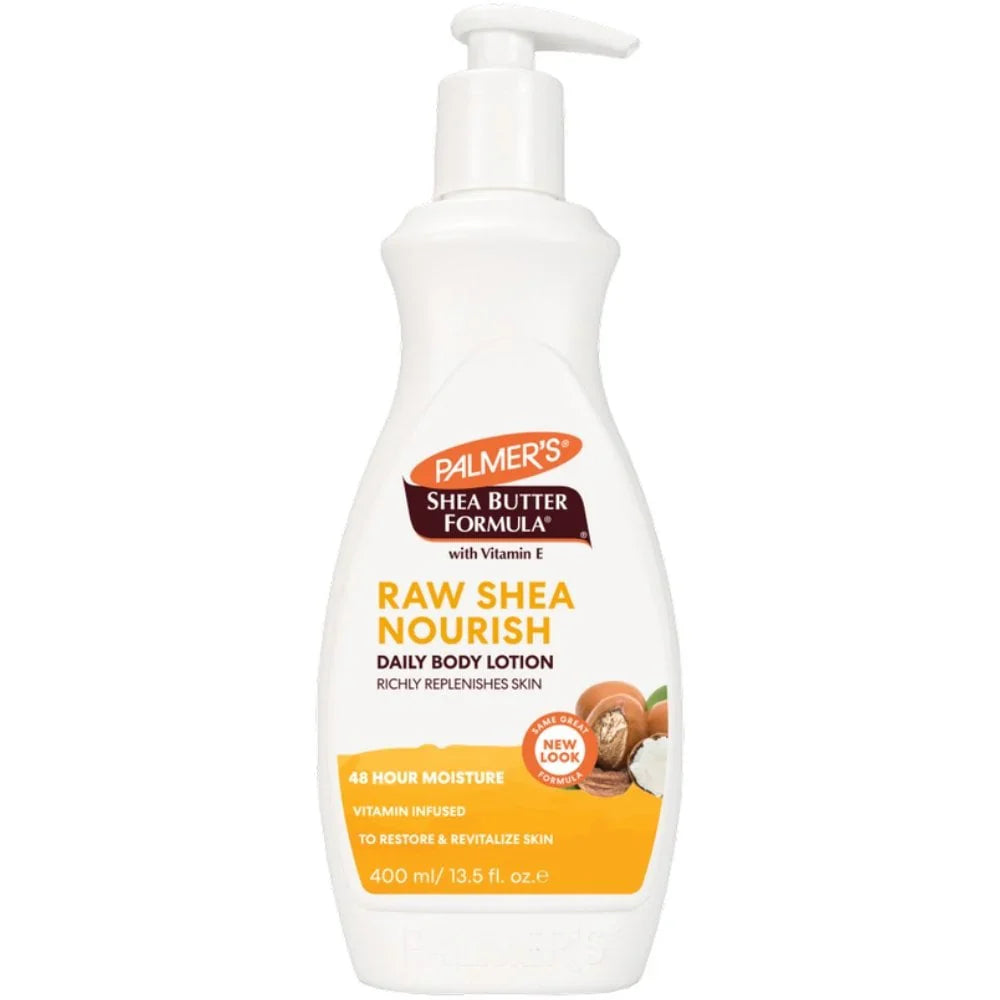 Palmer's Shea Butter Formula Raw Shea Nourishing Body Lotion for Dry Skin 400ml