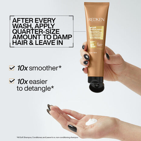 Redken All Soft Moisture Restore Leave-In Treatment 150ml