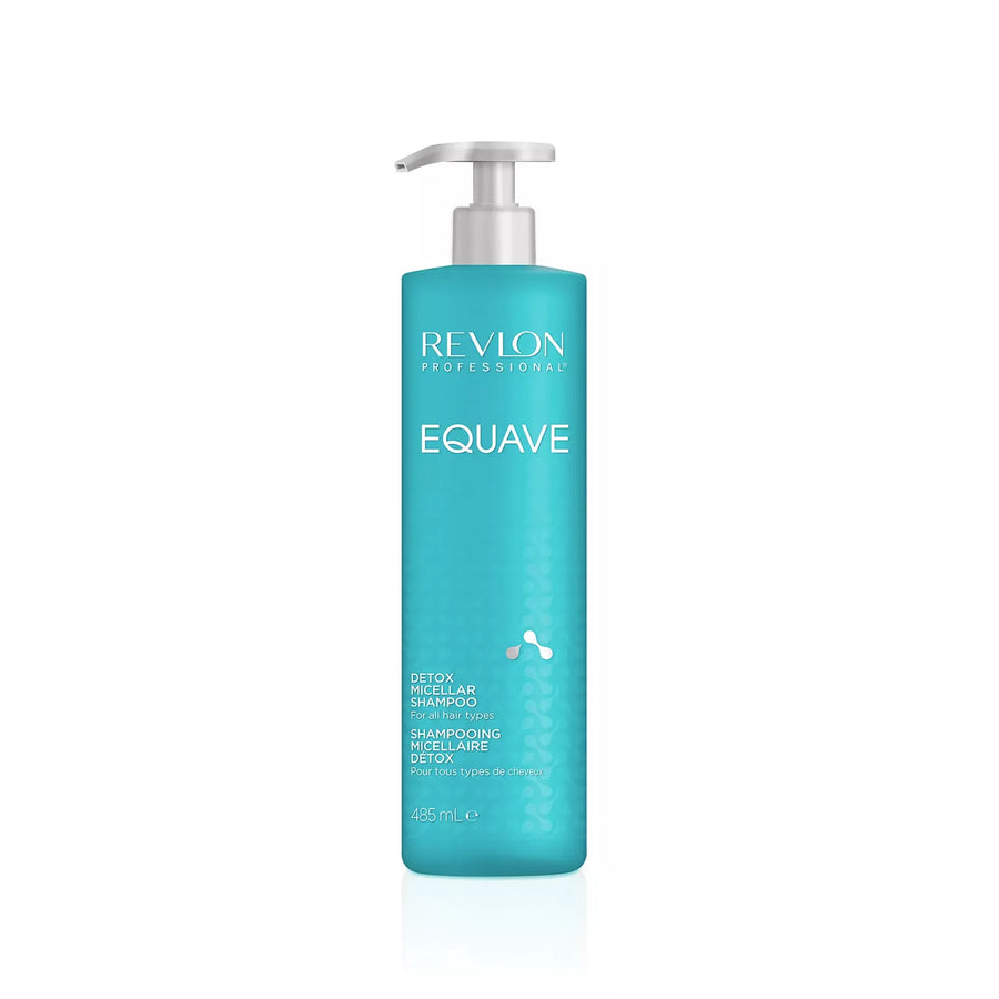 REVLON PROFESSIONAL EQUAVE  DETOX MICELLAR SHAMPOO FOR ALL HAIR TYPES-485ml