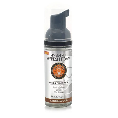 Beard Guyz Rinse-Free Refresh Foam Clean & Energizing 48g/1.7oz