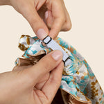 Bounce Curl Reversible Satin Hair Bonnet Teal