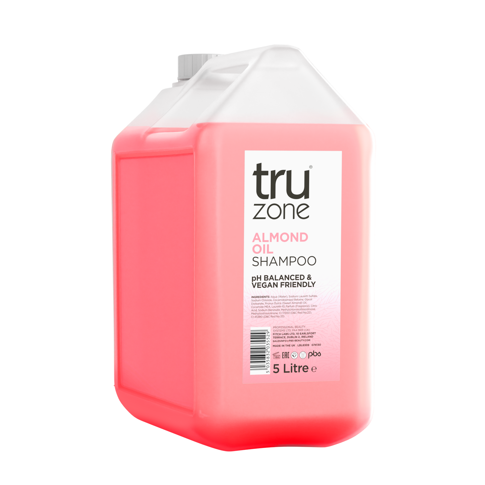 TRUZONE ALMOND OIL SHAMPOO 5 LITRE