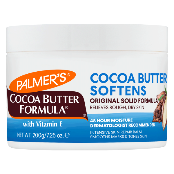 Palmer's Cocoa Butter Softens Original Solid Formula Jar 200ml