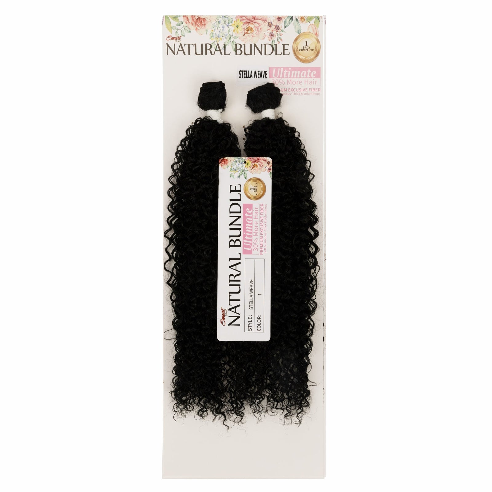 Smart Natural Bundle Premium Exclusive Fiber Hair – Super Soft |  20 Inch 2X Stella Weave