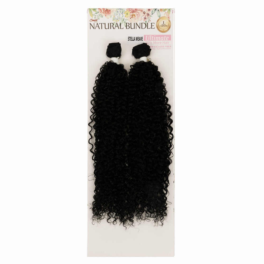 Smart Natural Bundle Premium Exclusive Fiber Hair – Super Soft |  20 Inch 2X Stella Weave