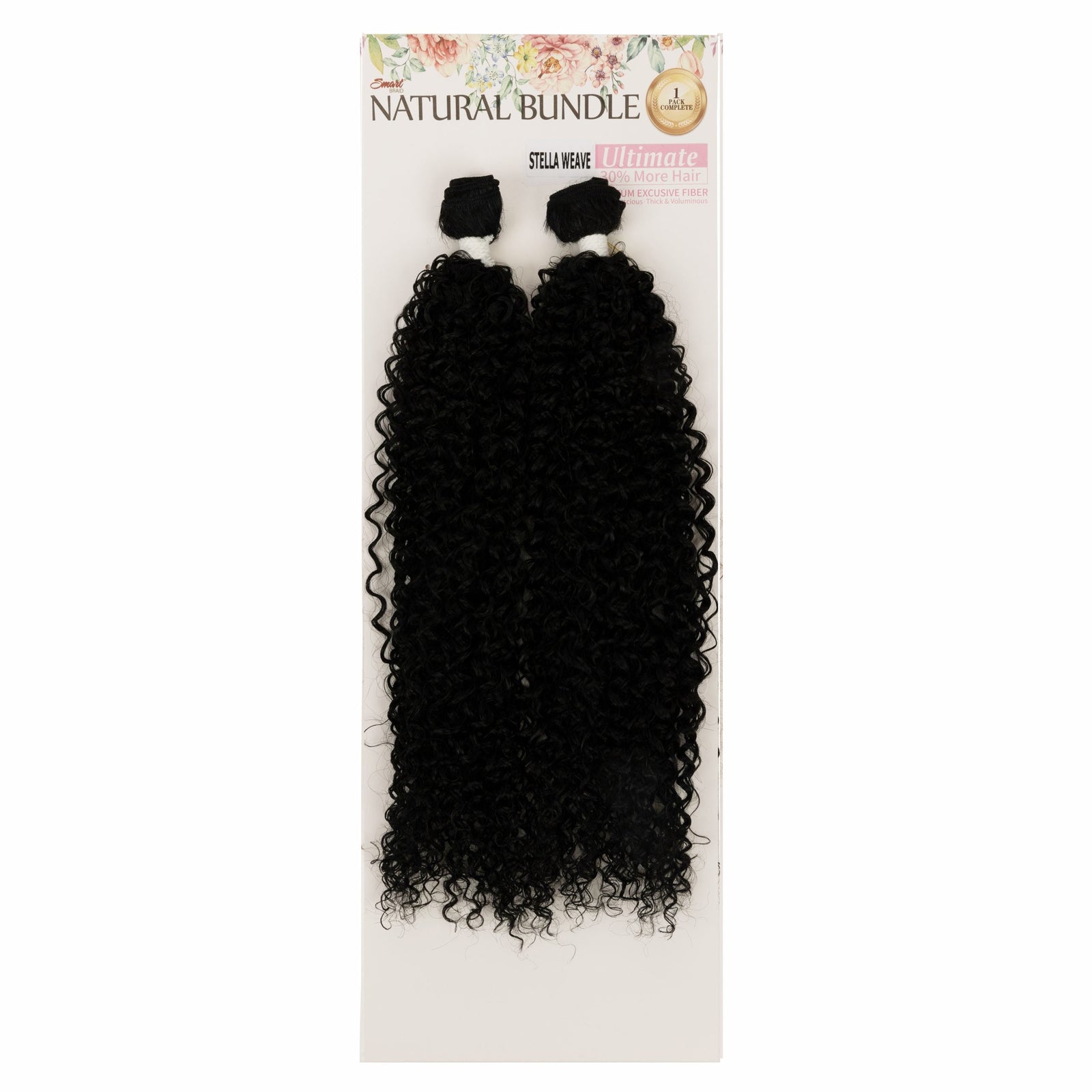 Smart Natural Bundle Premium Exclusive Fiber Hair – Super Soft |  20 Inch 2X Stella Weave