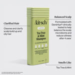 Kitsch Clarifying Tea Tree & Mint Shampoo 355ml