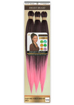 Smart Braid Pre-Stretched Braiding Hair 28" – 3X Pack