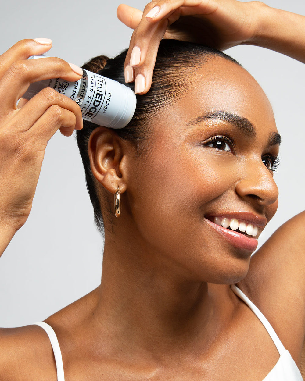 Nicka K Tyche Truedge 24HR Extreme Hold Hair Stick Coconut 60g