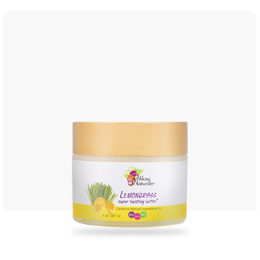 Alikay Naturals Lemongrass Super Twisting Butter For Styling & Moisture 227g/8oz