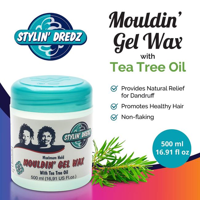 Stylin’ Dredz Mouldin’ Gel Wax 250ml