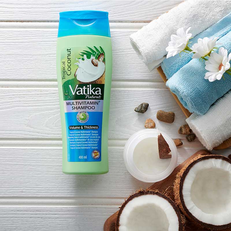 Vatika Naturals Coconut Multi Vitamin+ Shampoo 400ml