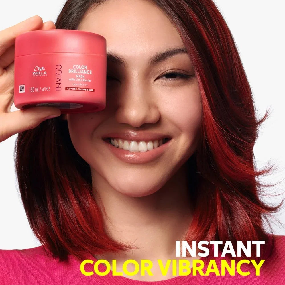 Wella Professionals Invigo Colour Brilliance Vibrant Colour Mask Coarse Hair 250ml