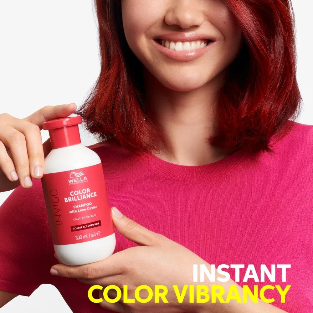 Wella Professionals Invigo Colour Brilliance Vibrant Colour Shampoo Coarse Hair 300ml