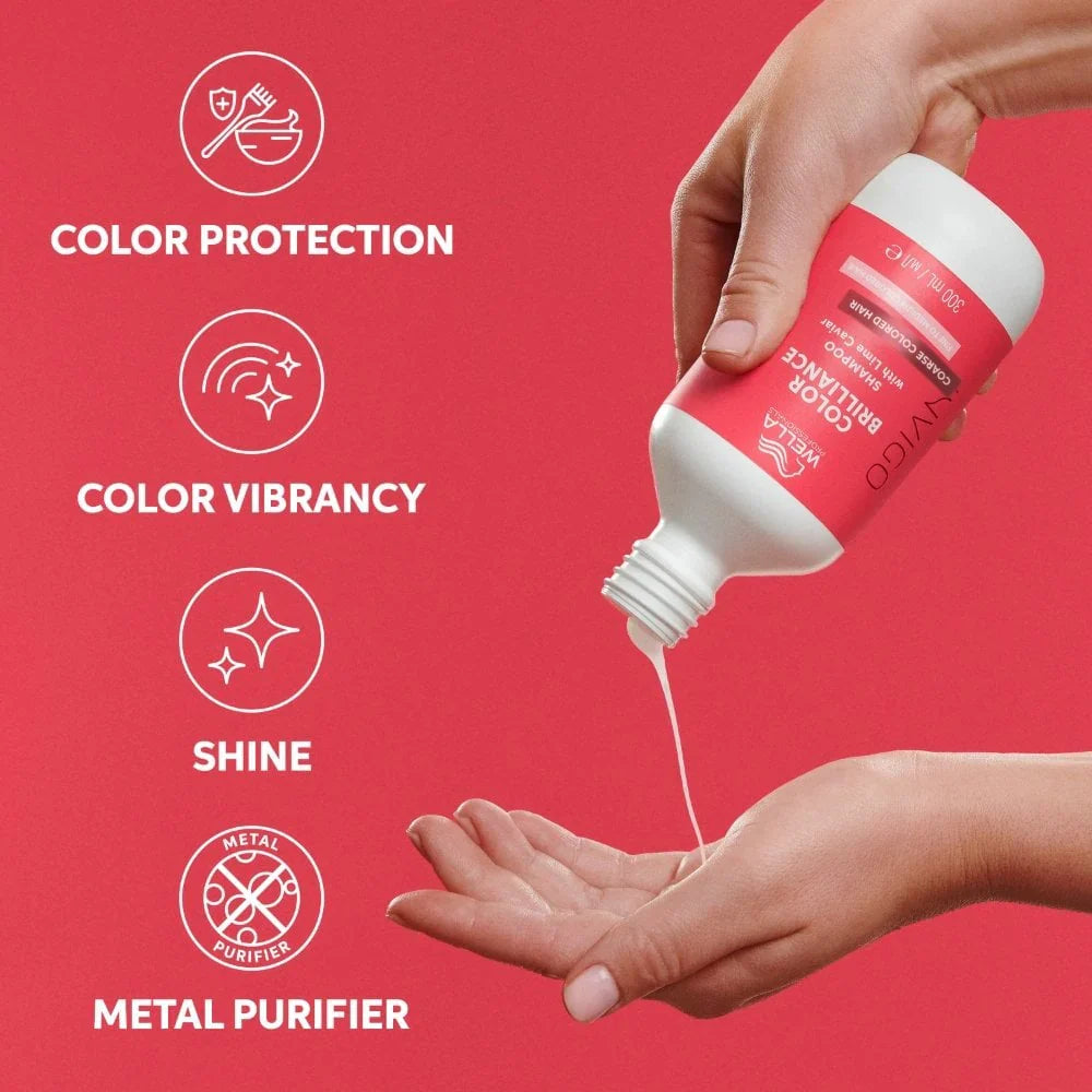 Wella Professionals Invigo Colour Brilliance Vibrant Colour Shampoo Coarse Hair 300ml
